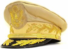 NEW US General Douglas MacArthur's Uniform Khaki Hat SIZE 60 Reproduction CAP