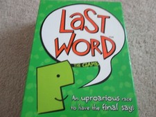 Jeu de société Last Word ~ Une course bouleversante pour avoir le dernier mot ~ Complet