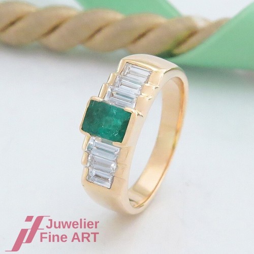 Bague émeraude 6 - bague, &
