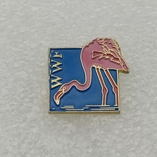 Pin's-WWF FLAMANT ROSE-Protection des espèces menacées-P3B3