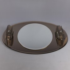 Miroir Ovale Avec Applique