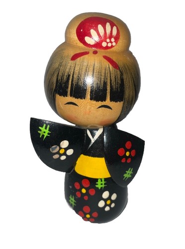 Vintage poupée kokeshi - vintage,