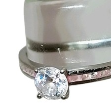 Bague Or Blanc 9 Carats Et