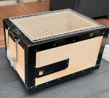 Japanese Yakitori BBQ Diatomite Charcoal Konro Grill Noto Hibachi 31cm x 23cm