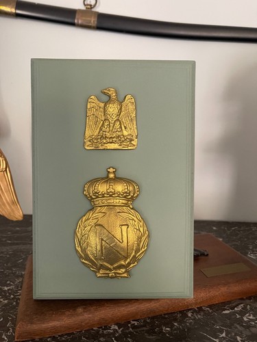 Cadre vert avec aigle - cadre,