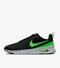 Nike Chaussures Unisexe Air Max Nuaxis - 010 (Noir / Anthracite / Wolf Gris/Vert