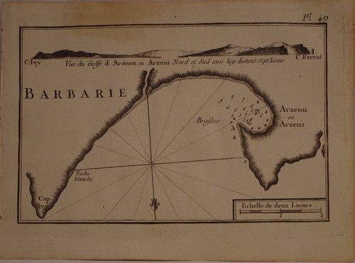 Carte marine xviii - marine, siecle