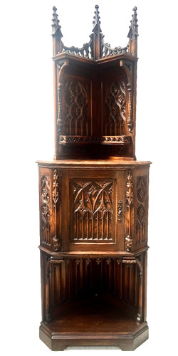 Encoignure style gothique - encoignure,
