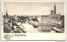 67 STRASBOURG - Souvenir (carte Gruss)
