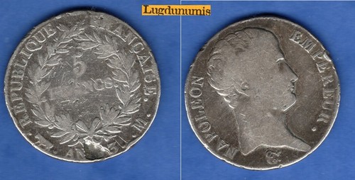 Francs napoléon empereur an - napoléon,