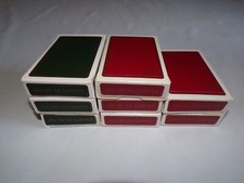 Lot de 9 jeux de cartes "