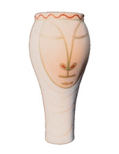 Jean COCTEAU - Grand vase en céramique original signé "LA MEDIEVALE", 1958