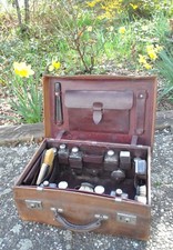 Valise ancienne cuir - ancienne,
