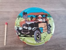 Tintin  (publicitaire pots confiture haddock dupond lombard casterman bd Andros)