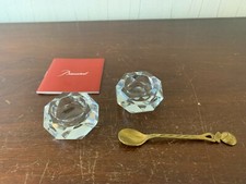 Salières en cristal de