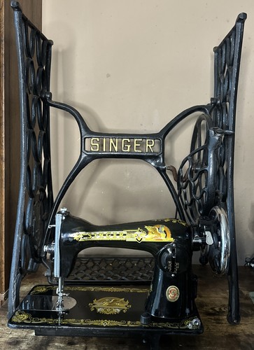 Antique singer egyptian style - antique,