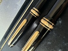 Montblanc meisterstuck 4810 🎁 18 Carats : Plume Et Stylo En Parrure MONTBLANC