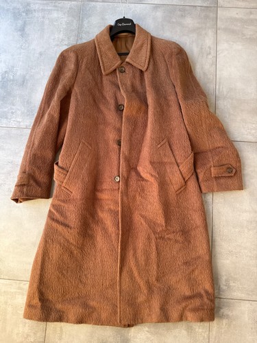 Manteau femme camel long