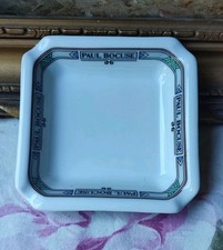 PETITE COUPELLE PUBLICITAIRE CARRÉ PORCELAINE APILCO PAUL BOCUSE DESSIN VAVROT