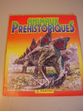 ALBUM  PANINI ANIMAUX PREHISTORIQUES 1992