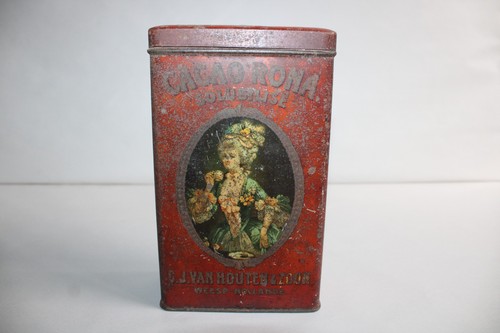 Ancienne boite publicitaire - , en