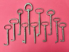 Lot de 11 clefs passe-partout de serrurier  XVIII - XIX ème