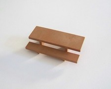 PLAYMOBIL LOISIRS - Petit Escalier Marron Foncé Maison de Vacances 3771