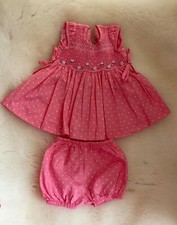 Ensemble de 2 pièces pour bébé fille. 100 % Coton vêtement bébé