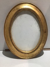 Cadre Ancien Forme Ovale (hauteur 22cm)