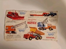NOREV ANCIENNE BUVARD CAMION