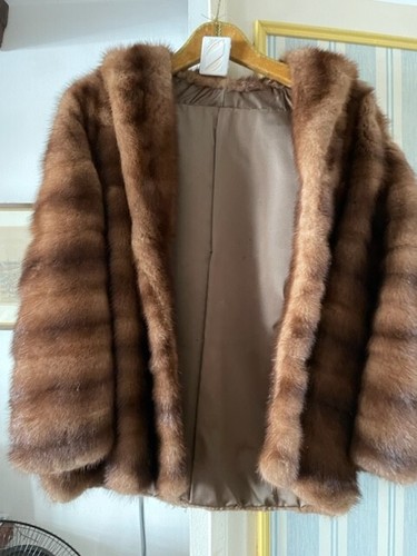 Veste vison pièce unique