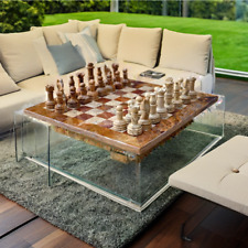 Ensemble échiquier fait main