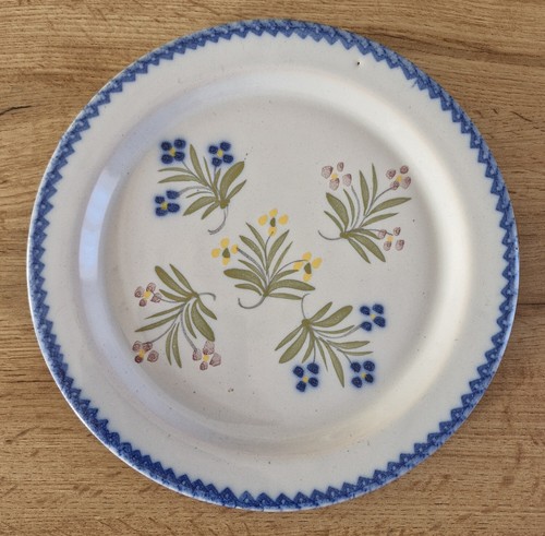 Ancienne assiette faience - ancienne,