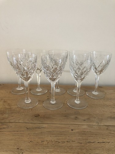 Lot verres vin - 8,