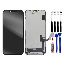 Ecran pour iPhone X XS XR 11 12 13 14 15 16 Mini Pro Max Plus OLED LCD v2 - LCD