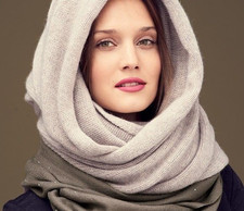 ECHARPE TUBE DOUBLE TOUR DE