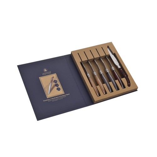 Couteaux steak coffret de - coffret,