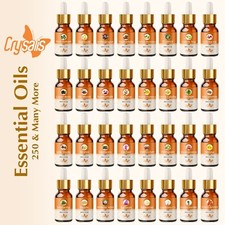 Neuf Crysalis Huiles Essentielles Set 30ml – Lavande,Tea Tree,Eucalyptus & Plus