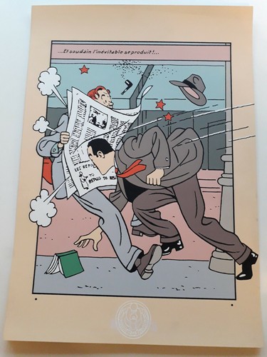 Affiche poster tintin et - affiche,