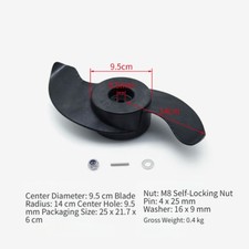 Accessoire bateau hélice pour moteurs électriques hors-bord matière plastique