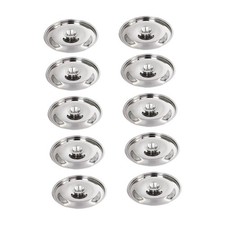 Lot de 10 couvercles en acier