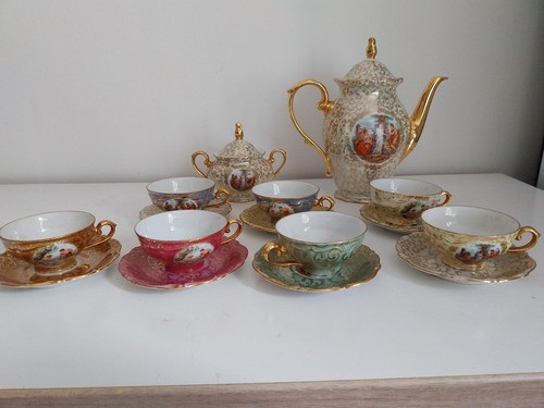 Service table porcelaine - table, en