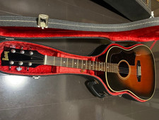 Guitare acoustique Burny BJ-60 Japon vintage années 70 fabriquée Dreadnought ...