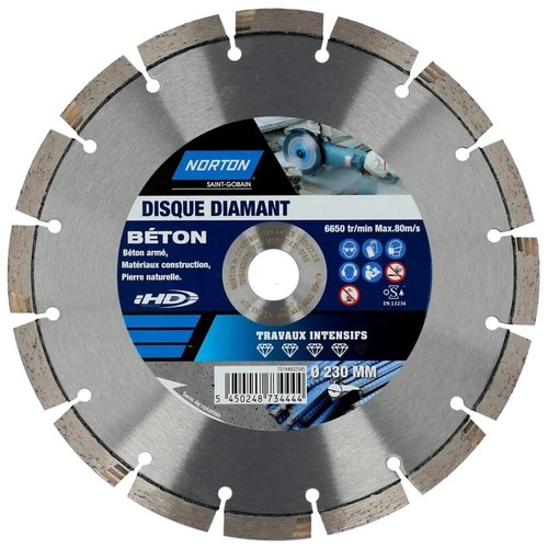 Disque diamant norton - disque,