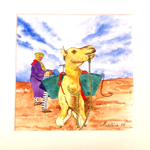 Peinture aquarelle originale - originale, "