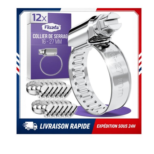 Colliers serrage inox - serrage,