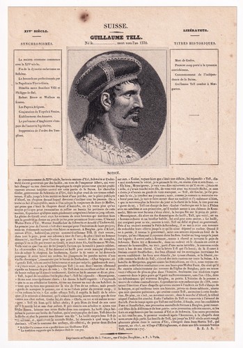 Portrait xixe guillaume tell - guillaume,