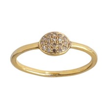 Bague En Diamant Pave En