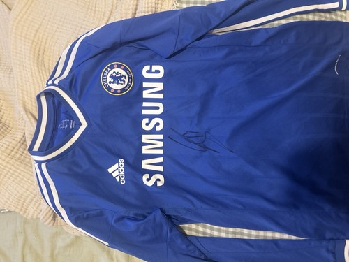 Maillot chelsea signée giroud - chelsea,