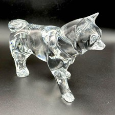 Figurine en cristal Akita Inu